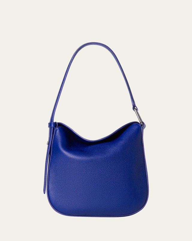 Anna Little Leather Hobo Bag